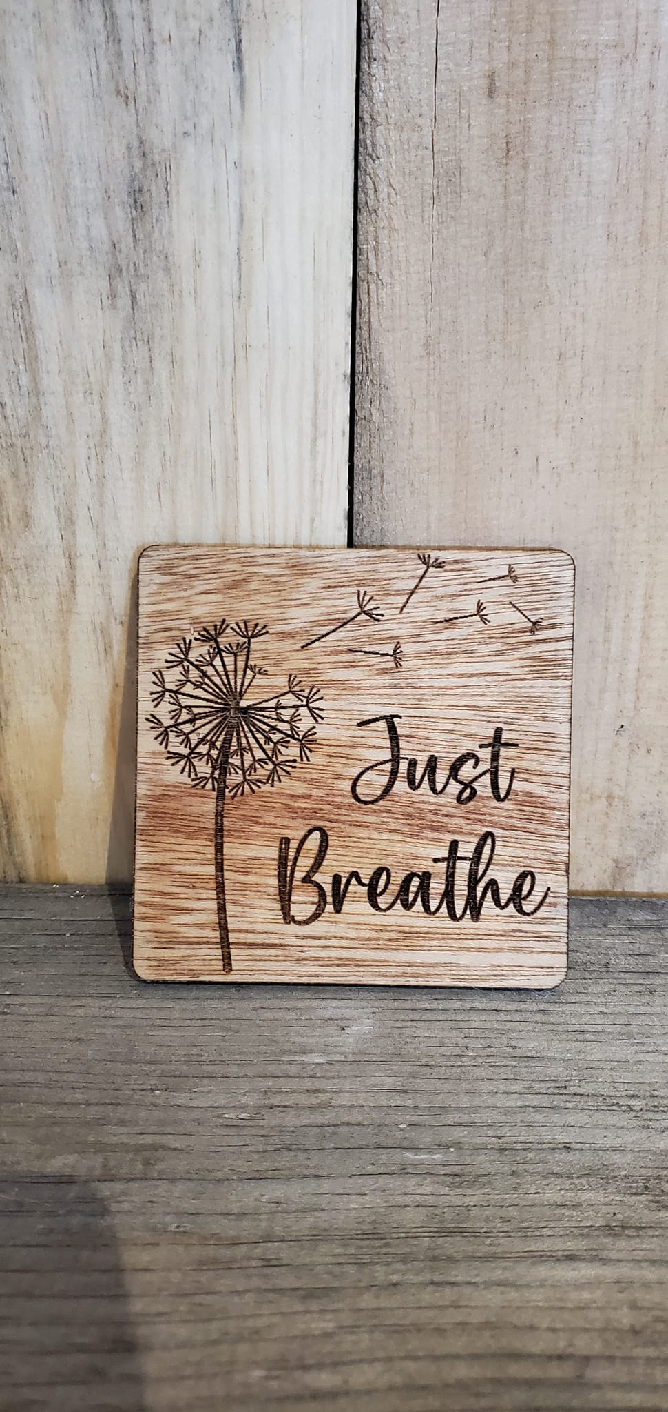 Just Breathe Coaster