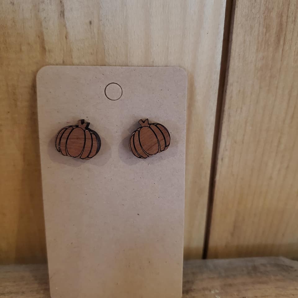 Pumpkin Earrings